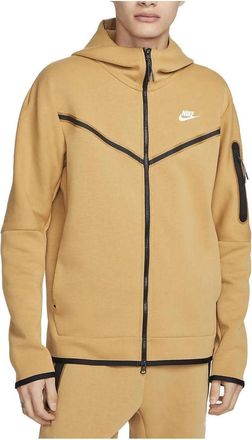 Nike Sportswear Tech Fleece Full-Zip Hoodie Elemental Gold Sail CU4489-722