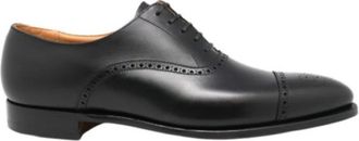 Crockett & Jones Schoenen - Heren - Nette schoenen - Zwart - 40 1/2 EU - Schoenen