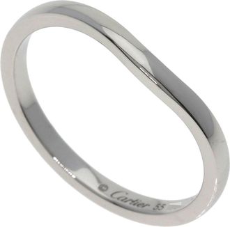 Cartier Platinum 950 Band Ring (Pre-Owned)