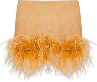 Os&eacute;ree Mujer, Faldas, Beige, Talla: M