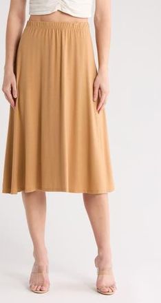 Go Couture Flared Midi Skirt in Cocoon at Nordstrom Rack, Size X-Large