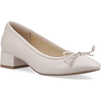 Hush Puppies Silvia Lage Hakken Sandalen Leer Dames Ivoorkleurige Sandalen