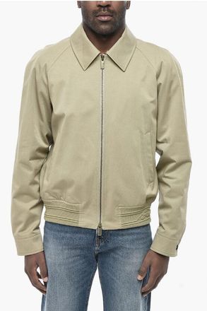 Burberry Cotton Overshirt with Front Zip size 50