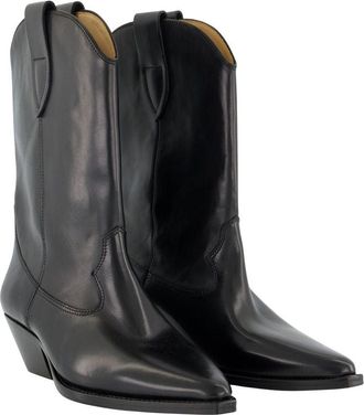 Isabel Marant Womens Duerto Boots Black Calfskin