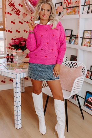 Azura Exchange Womens Ribbed Knit Pullover Sweater - Dusty Pink Viscose - Size X-Large