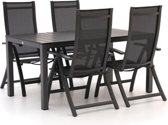 Bellagio la vita attrattiva Bellagio Trappeto/Fidenza 160cm dining tuinset 5-delig