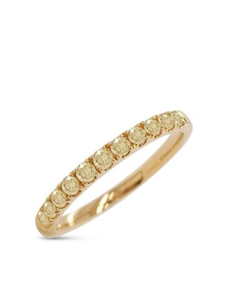 HYT Jewelry Anello in oro giallo 18 carati con diamanti