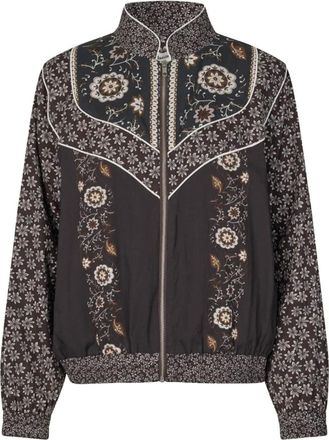 Lollys Laundry Bomber Jacket - Jackets - Mujer - Marr&oacute;n - 2XL