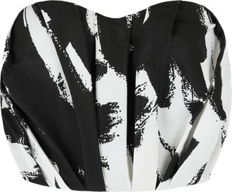 Alexander McQueen Alexander Mcqueen Graffiti Bustier Top