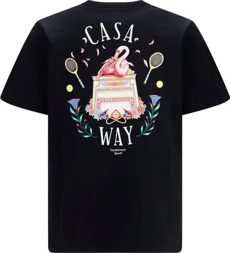 Casablanca Casa Way T-Shirt - Black