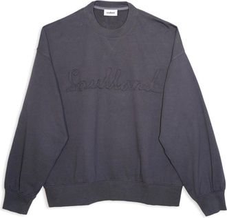 Soulland Shawn Sweatshirt - Heren - Sweatshirts - Grijs - L/Xl - Katoen - Hoodies & sweatvesten