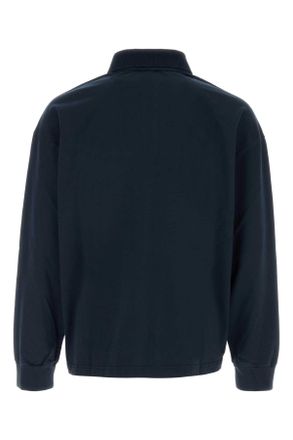 A.P.C. Mens Alexis Polo Shirt Navy Cotton