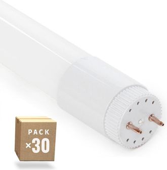 GreenIce Greenice - Confezione da 30 Tubi led T8 9W 1260Lm 6000&ordm;K 600mm 40.000H [HO-T8-PC-0.6M-30-CW]