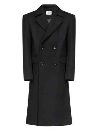 Ludovic de Saint Sernin double-breasted coat - men - Virgin Wool - 48 - Black
