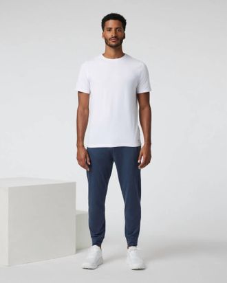 Vuori Clothing Ponto Performance Jogger Pant In Azure Heather