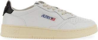 Autry Medalist Low White Cow Leather Sneakers