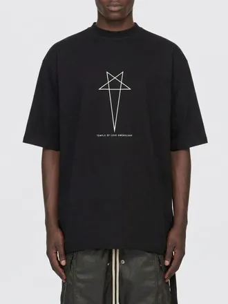 Rick Owens Rick Owens DRKSHDW Cotton T-shirt with Logo
