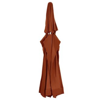 vidaXL Tela De Repuesto Para Sombrilla Terracota 610 Cm Vidaxl