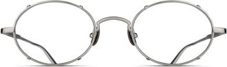 Matsuda M3150 Rond Optisch Montuur - unisex - Brillen - Grijs - 50 MM - Accessoires