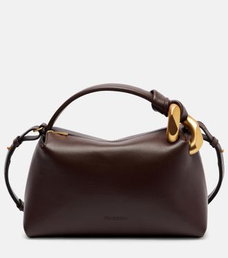 ハンドバッグ Jw Anderson Brown Leather Small Jwa Corner Handbag JWA CORNER BAG - LEATHER TOP HANDLE BAG – JW Anderson