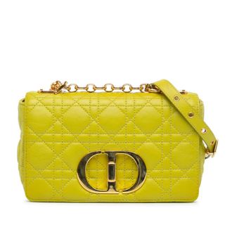 Dior Pre-owned Dior Small Calfskin Cannage Caro Bag Ladies 62-MA-0231