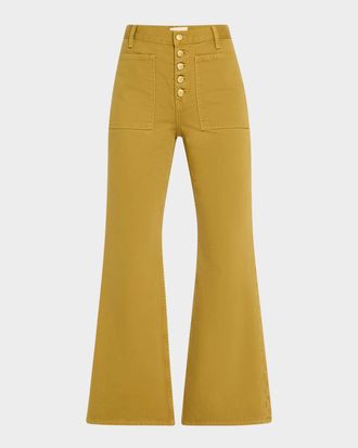 Ulla Johnson The Lou Button-Up Jeans