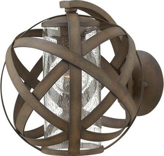 Loops Outdoor IP44 Wall Light Sconce Vintage Iron LED E27 60W Bulb Outside External