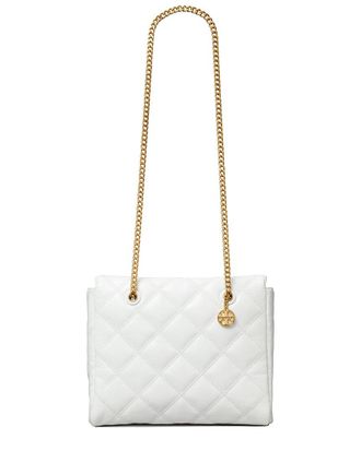 Tory Burch Willa Glazed Patent Small Leather Tote