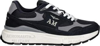 Aeronautica Sneakers - Heren - Sneakers - Grijs - 41 EU - Leer - Schoenen