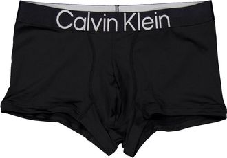 Calvin Klein Black Micro Low-Rise Trunks, Size Small