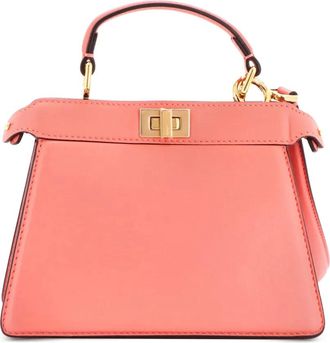 Fendi Peekaboo ISeeU Bag Leather Petite crossbody bag - Roze