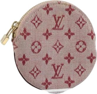 Louis Vuitton Pre-owned Wallets, female, Red, Size: ONE SIZE Pre-owned Monogram Mini Canvas Coin Purse
