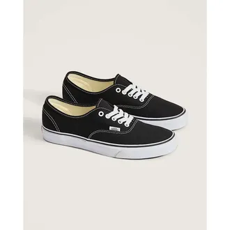 Vans Authentic VN000EE3-BLK Sneaker Mens Black Canvas Lifestyle Shoes Hawk3360