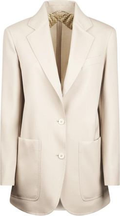 Max Mara Giacca - Dames - Blazers - Beige - XS - Jassen