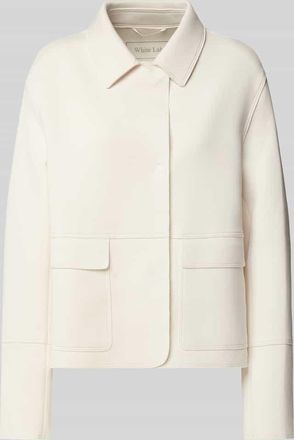 White Label Blazer mit Pattentaschen in Offwhite, Größe 50