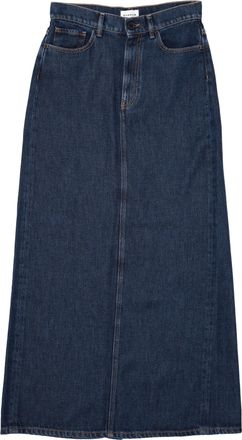 Parosh Joy Long Denim Skirt