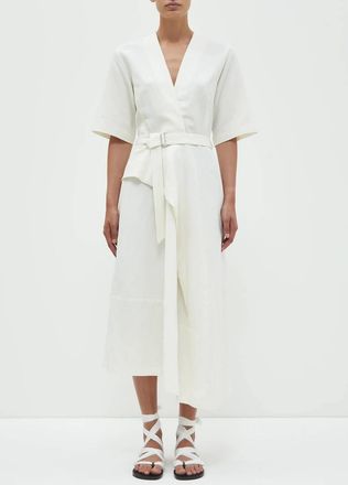 Christian Wijnants Daeva Midi Dress In White