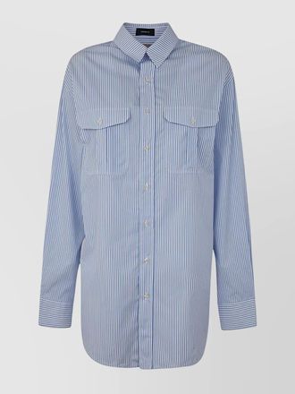 Wardrobe.NYC cotton mini shirt dress