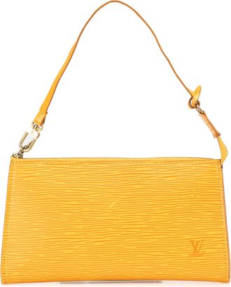 Louis Vuitton Pre-owned Womens Epi Pochette - Gold Leather - One Size