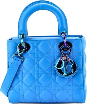 Dior Borsa a tracolla Lady Dior - Blu