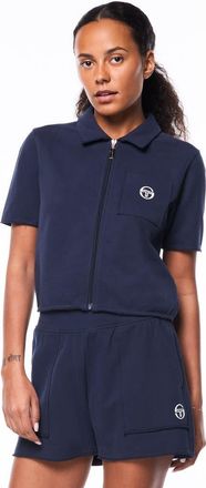 Sergio Tacchini Gianna Cabana Shirt in Maritime Blue at Nordstrom, Size Xx-Large