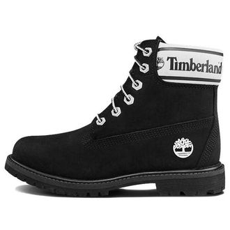 Timberland (WMNS) Timberland 6 Inch Premium LF Black Nubuck Logo A2314