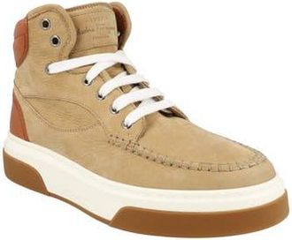 Ferragamo Cassina High Top Sneaker in Beige Khaki at Nordstrom Rack, Size 7