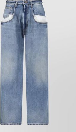 Maison Margiela cotton straight-leg trousers