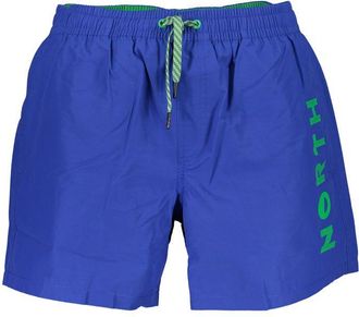 North Sails Blauwe Biologische Katoenen Heren Zwem Boxer