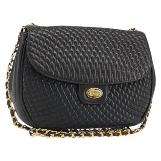 Bally Pre-owned Shoulder Bags, female, Black, Size: ONE SIZE Pre-owned Shoulder Bag