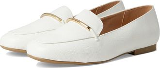 Journee Collection Wrenn Womens Flat Shoes White : 5.5 M, Faux Leather/Synthetic