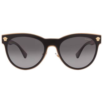 Versace Polarized Grey Gradient Phantos Ladies Sunglasses VE2198 1002T3 54
