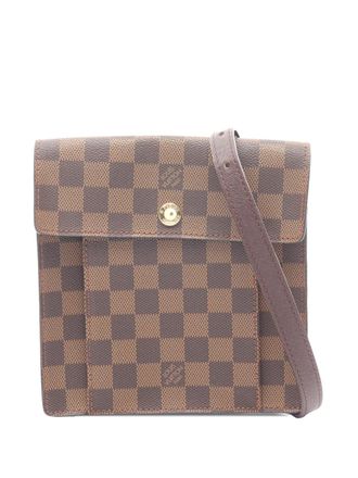 Louis Vuitton 2001 Damier Ebene Pimlico crossbody bag - Brown