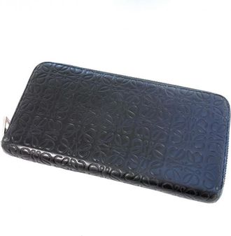 Loewe Navy Long Wallet (Bi-Fold) (Pre-Owned)